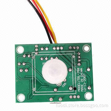 Intelligent PIR Infrared Motion Sensor Module with White, 5-24V DC Operating Voltage